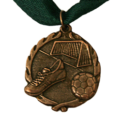 MEDAL SOCCER BRONZE 38MM