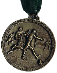 SOCCER MEDAL BRONZE 50mm