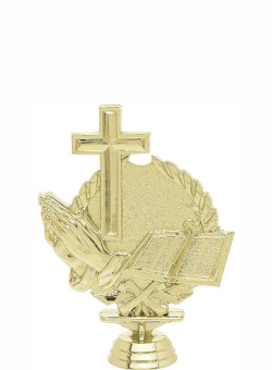 RELIGION CROSS WREATH 130mm