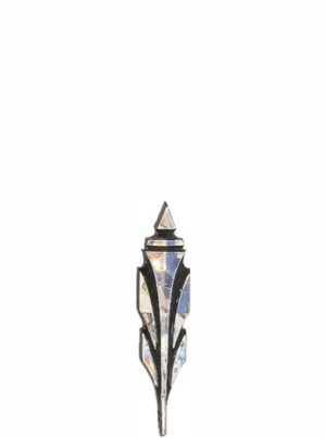 TRIM TORCH LEAF 75mm CRYSTAL/BLACK