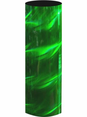 COLUMN NEON GREEN OVAL 45mmX70mmX600mm