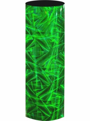 COLUMN SHOCKWAVE OVAL GREEN 45mmX70mmX600mm