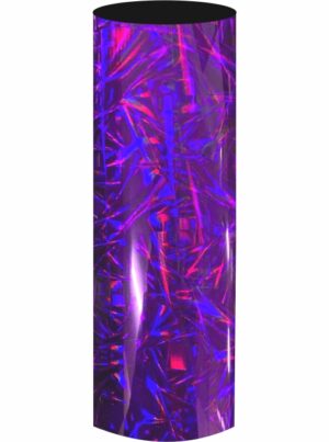 COLUMN SHOCKWAVE OVAL PURPLE 45mmX70mmX600mm