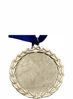 MEDAL SILVER 65MM