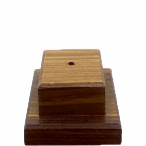 WOODEN BASE 95x95xH38mm on125x125xH25mm KIAAT