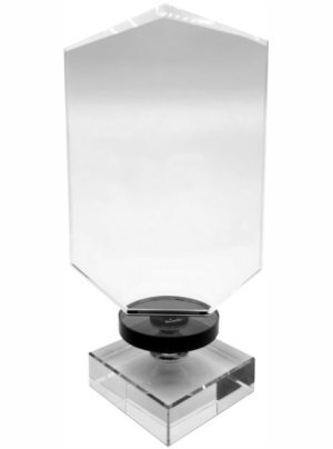 GLASS TROPHY 210mm HIGH (NETT)