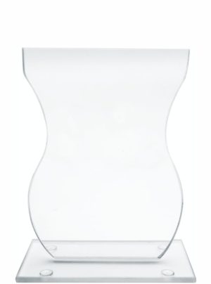 Glass Trophy 150mm 5MM THICK