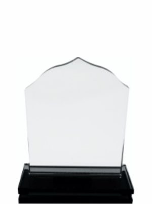 GLASS TROPHY 135mm HIGH – (NETT)