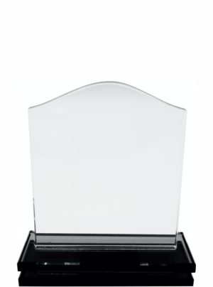 GLASS TROPHY 135mm HIGH – (NETT)