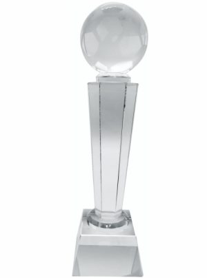 GLASS TROPHY SOCCER 235mm HIGH (NETT)