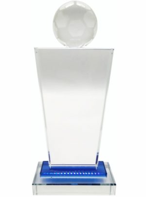 GLASS TROPHY SOCCER 230mm HIGH (NETT)